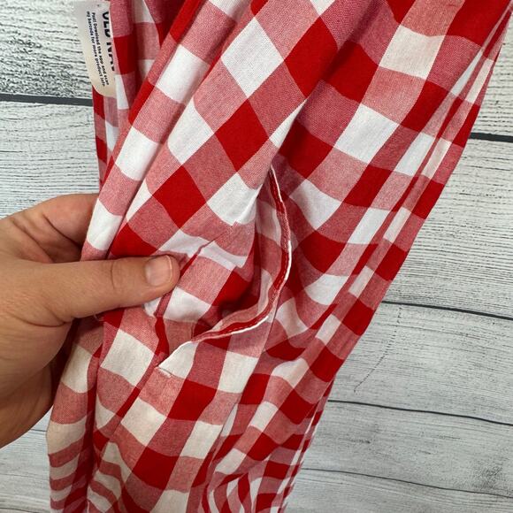 Old Navy Red and White Checkered Mini Dress - Picture 10 of 10